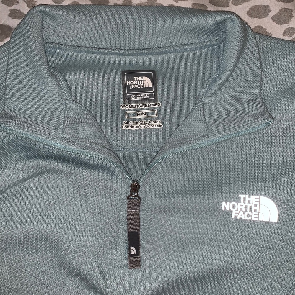 Blue North Face Quarter Zip